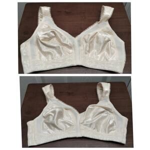 Lot of 2 Playtex Size 36C Beige 18 Hour Ultimate Shoulder Comfort Wireless Bra